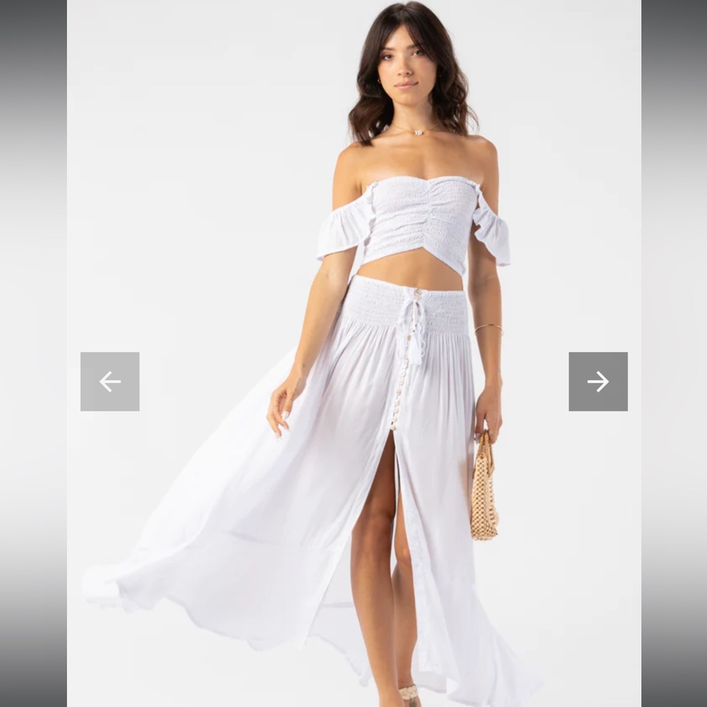 Tiare Hawaii Hollie Crop Top + Dakota Skirt Set